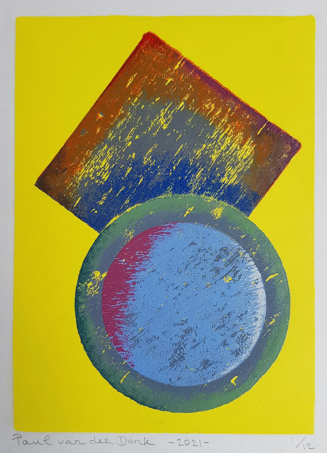 "Plat du jour "nr 12 / 12 € 150.- incl lijst